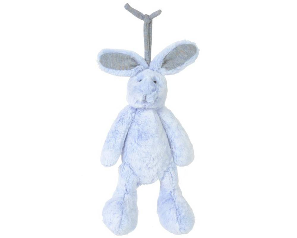 Peluche musical conejo Rivoli azul