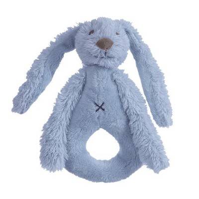 Deep Blue Rabbit Richie Rattle 18 cm