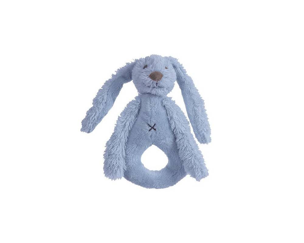 Deep Blue Rabbit Richie Rattle 18 cm