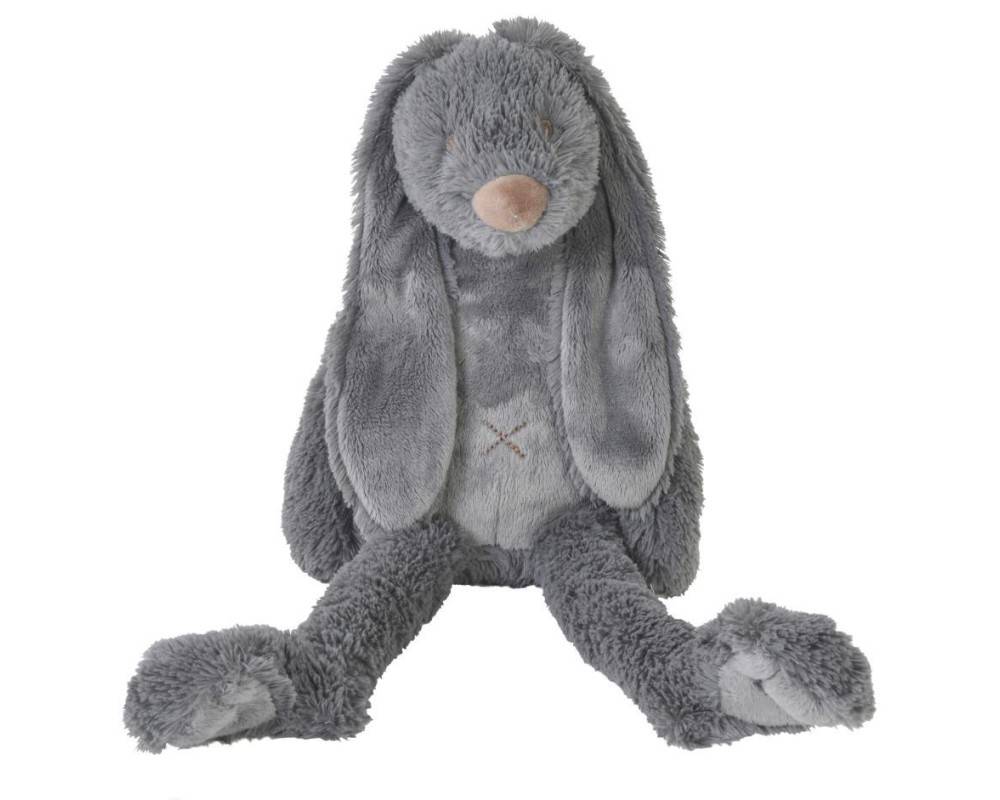 Deep Grey Rabbit Richie 38 cm