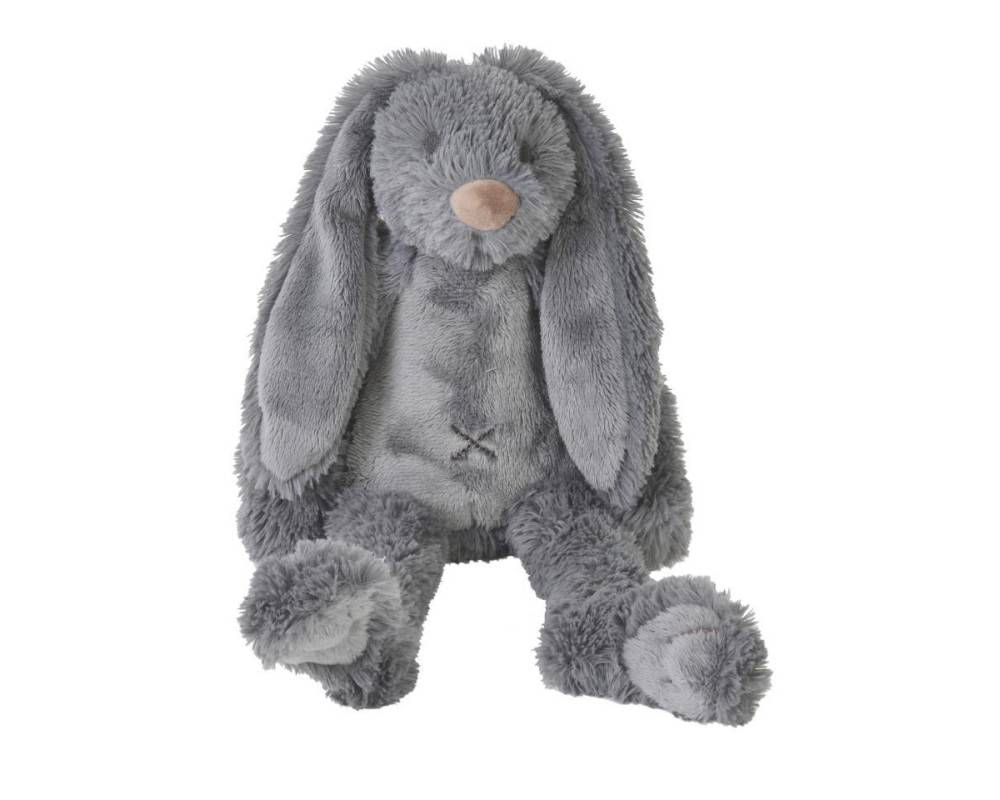Tiny Deep Grey Rabbit Richie 28 cm