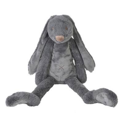 Big Deep Grey Rabbit Richie 58 cm