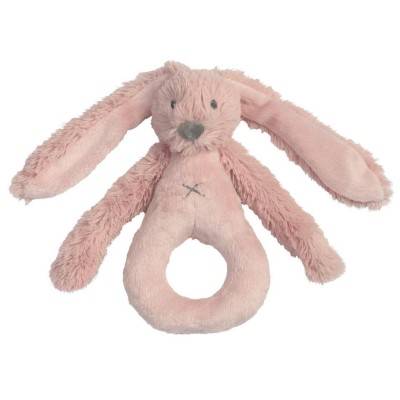 Old Pink Rabbit Richie Rattle 18 cm