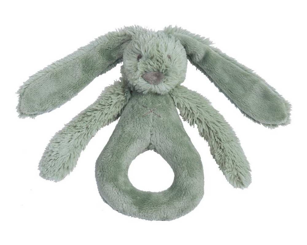 Green Rabbit Richie Rattle 18 cm
