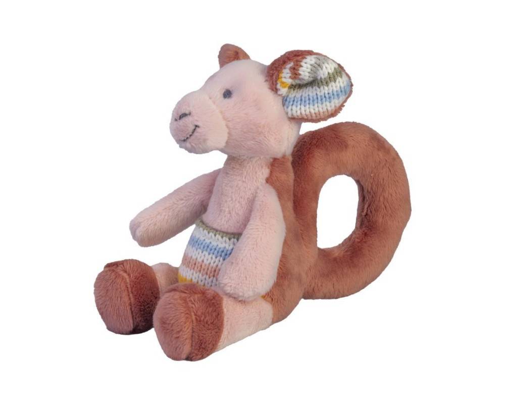 Peluche sonajero canguro katey 12cm 