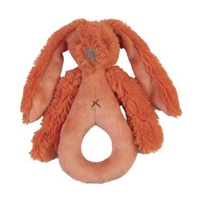 Orange Rabbit Richie Rattle 18 cm