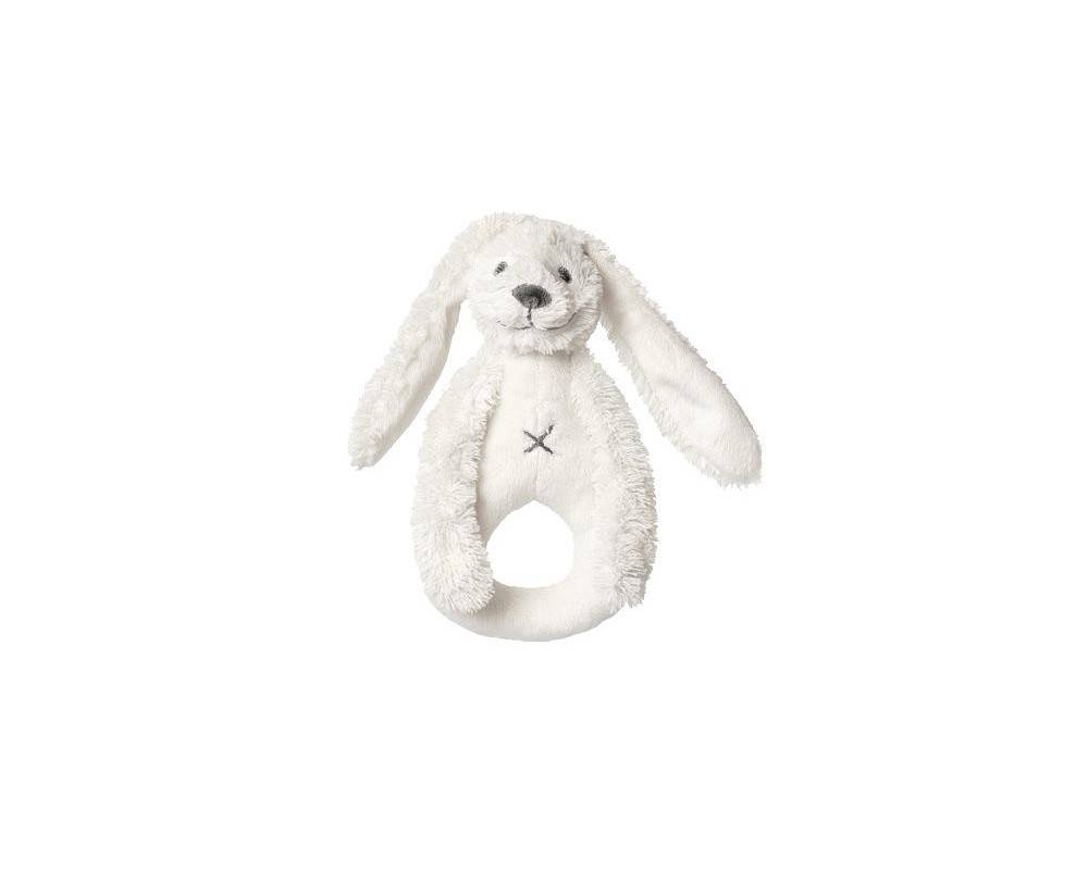 Ivory Rabbit Richie Rattle 18 cm