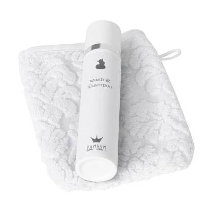 Caja regalo baño  manopla shampoo