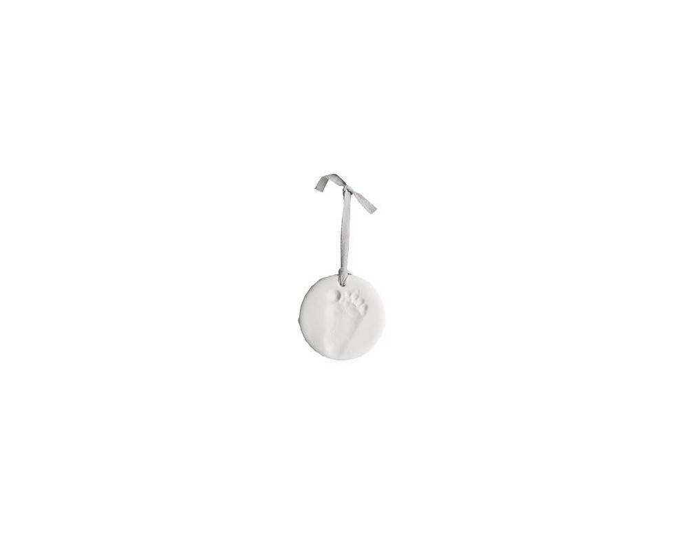Clay hand/footprint hanger