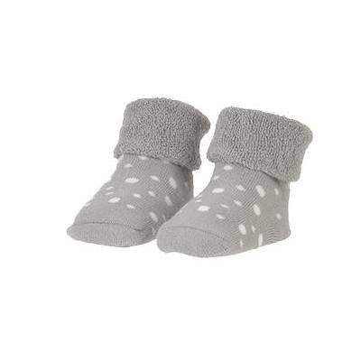 Organic Socks Grey with Dots