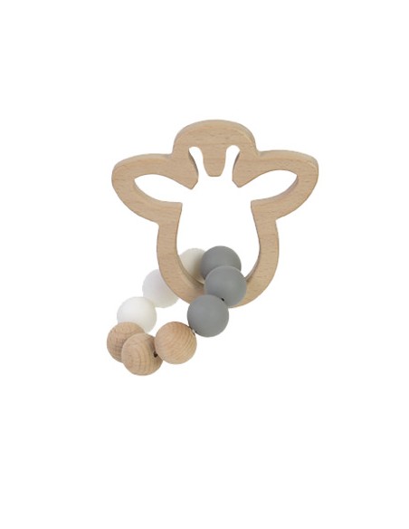 Eco Friendly Wooden Giraffe Teether