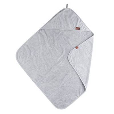 Organic Hooded Towel Grey