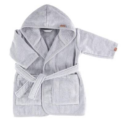 Organic Bathrobe Grey