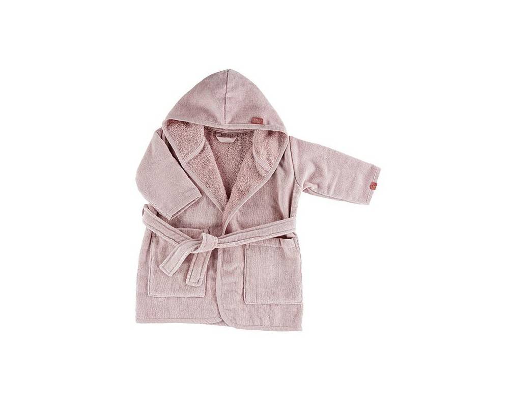 Organic Bathrobe Pink