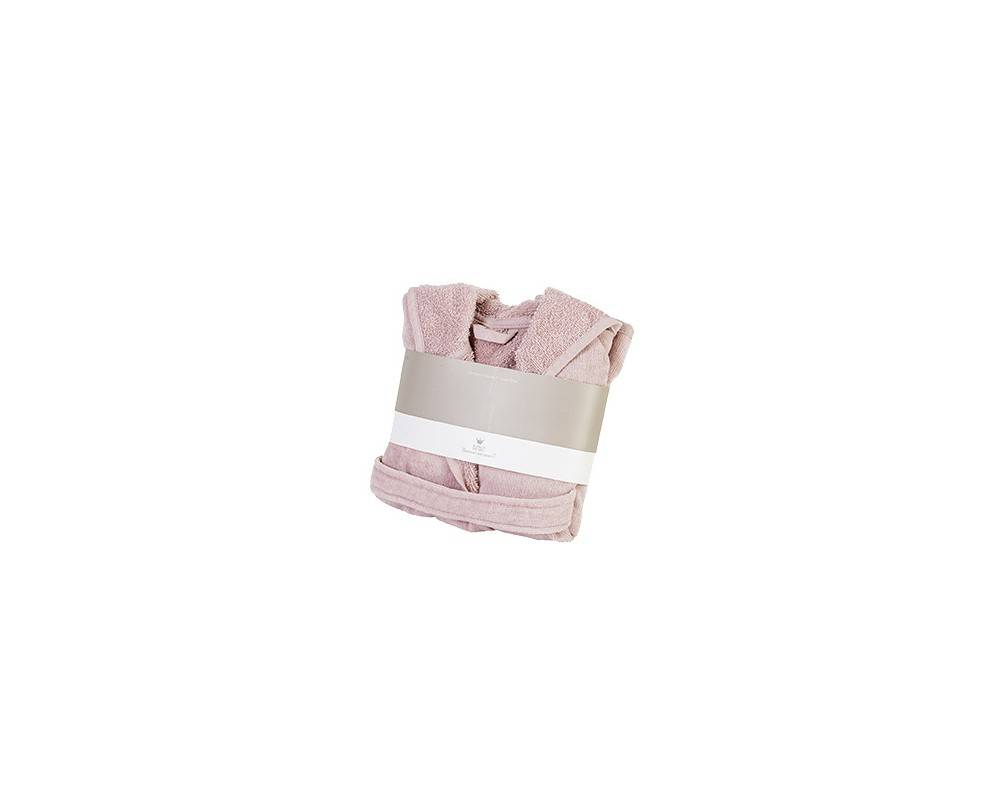 Organic Bathrobe Pink