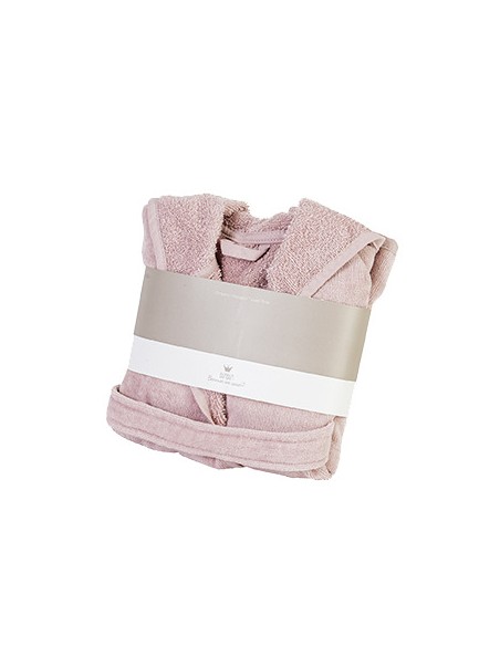 Organic Bathrobe Pink