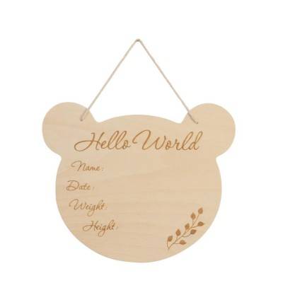 Eco Friendly Bear Wallhanger