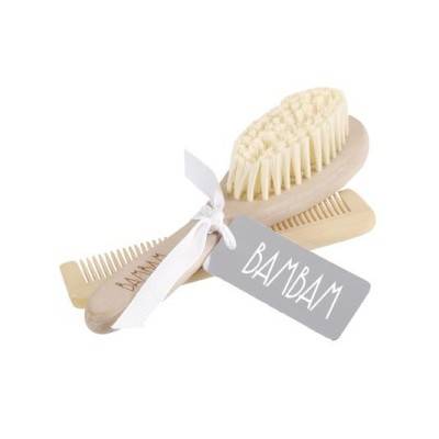 Eco Friendly Brush & Comb on displaycard