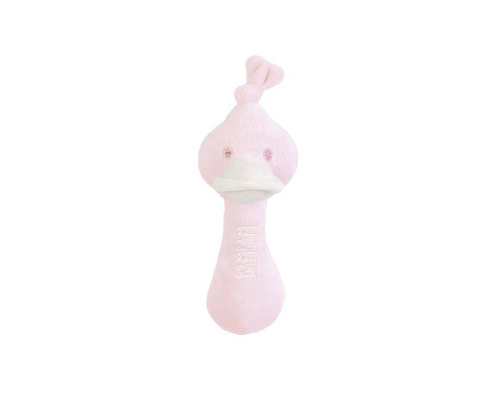 Recycled Duck Rattle Pink
