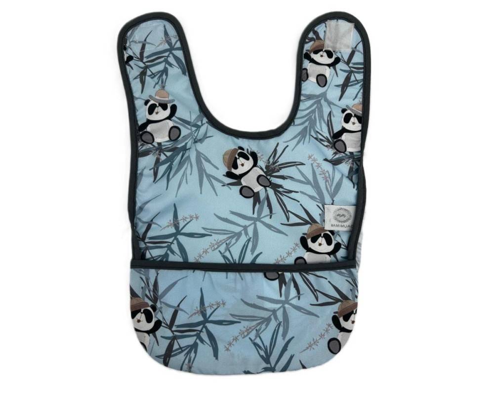 BABERO IMPERMEABLE PANDA CELESTE