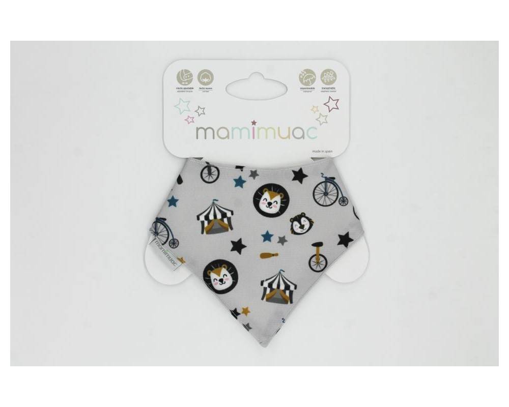 Bandana quitababas cirdo gris