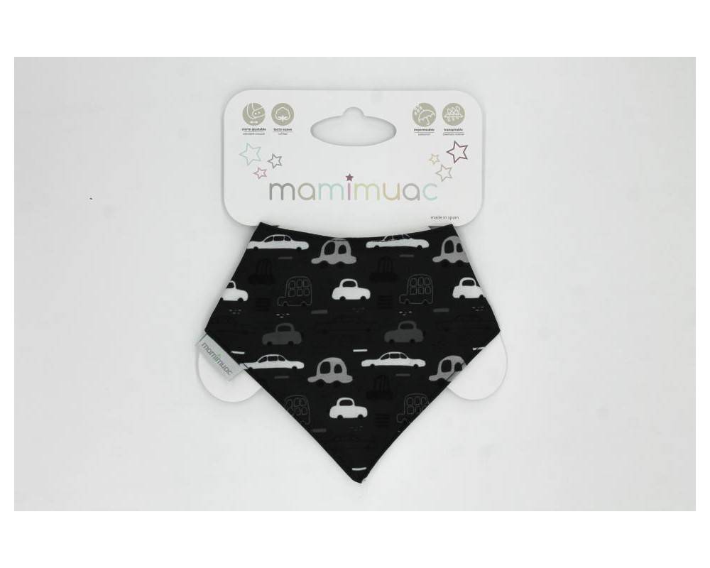 Bandana quitababas coches negro
