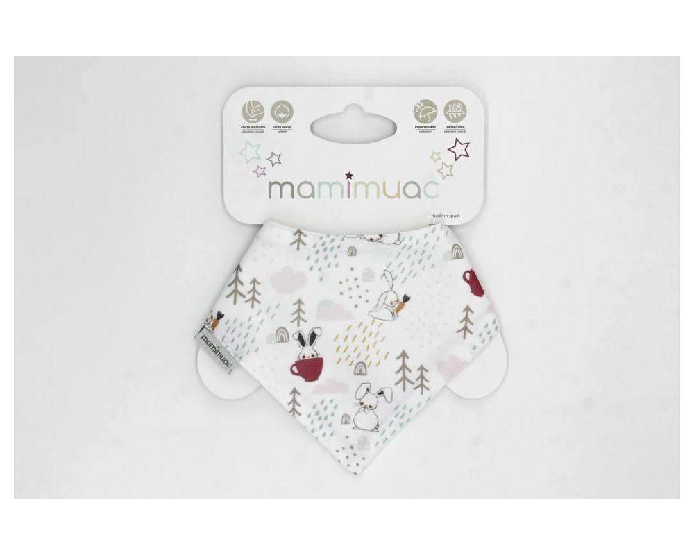 Bandana quitababas bosque blanco