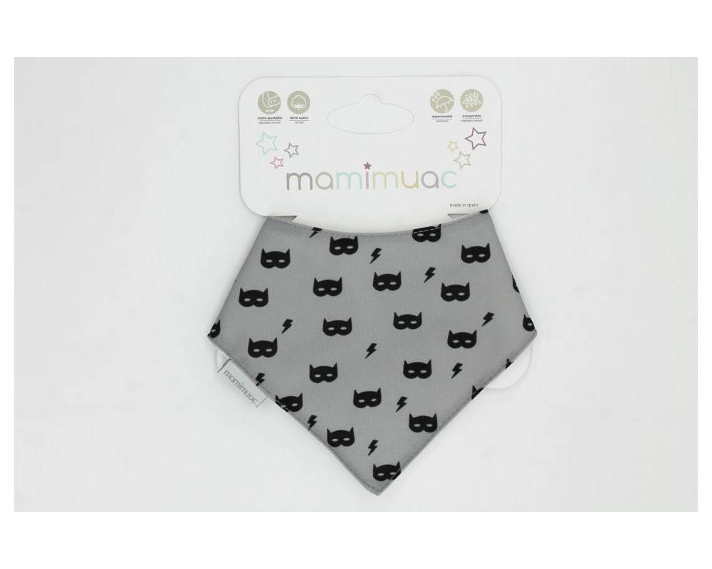 Bandana quitababas máscara gris