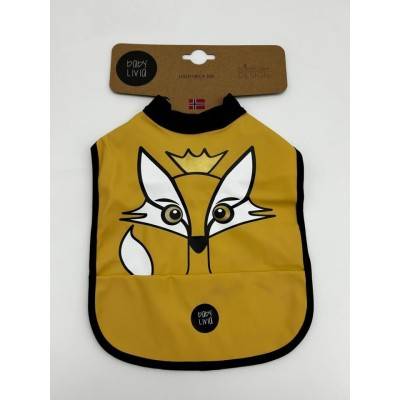 Babero fox mostaza