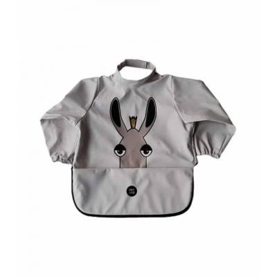 Babero Mangas donkey gris