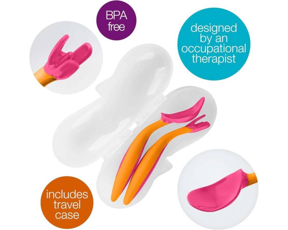 SET CUBIERTOS CON FUNDA STRAWBERRY SHAKE