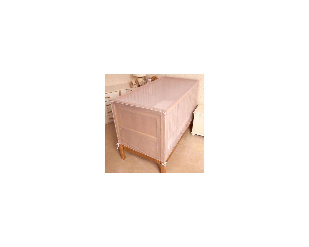 4 CB  MOSQUITERA CAMA  150 x 75 x 75cm  BLCO