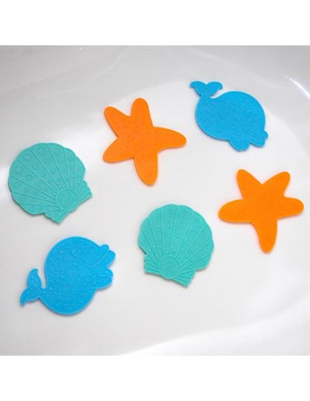 37 SET ANTIDESLIZANTE BAÑERA MINI  Pack 6u  