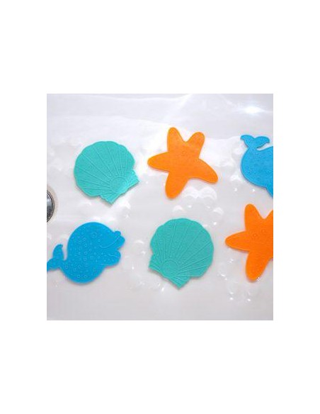 37 SET ANTIDESLIZANTE BAÑERA MINI  Pack 6u  