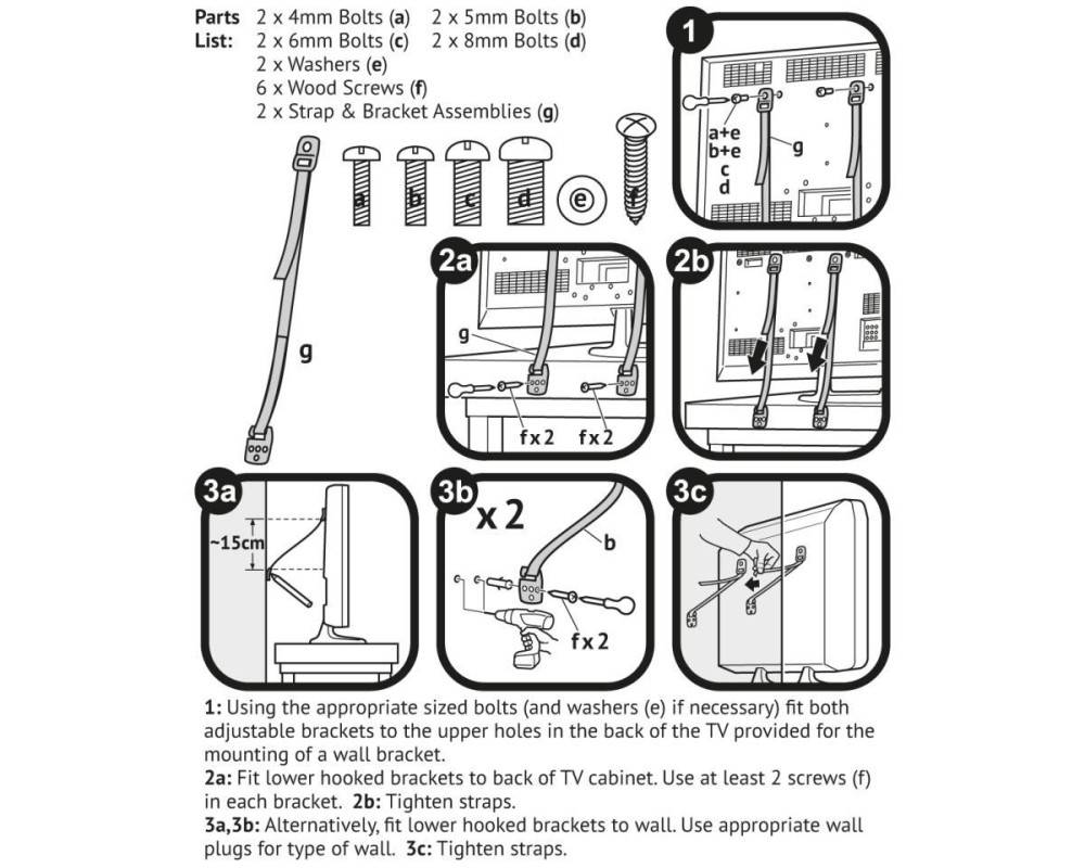 92 TIRAS ANTI-VUELCO