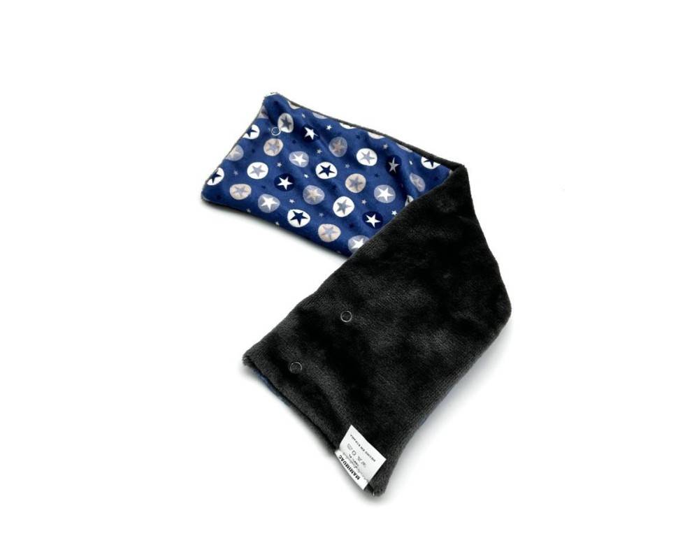 Cuello pelo estrella azul