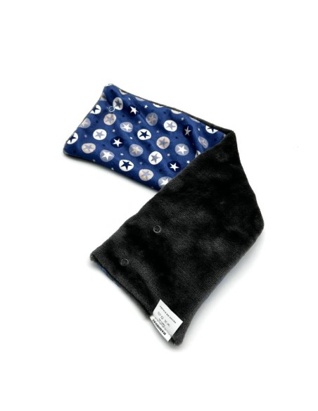 Cuello pelo estrella azul