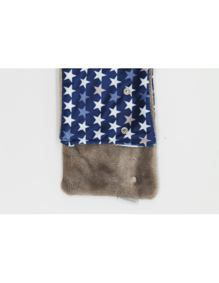 Cuello pelo estrella azul