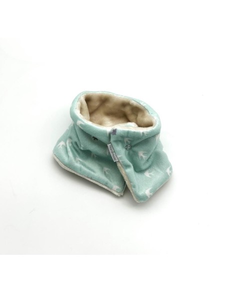 Cuello pelo golondrina verde