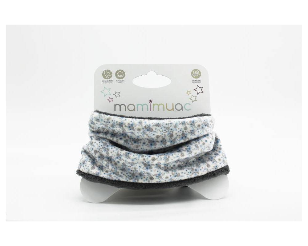 Cuello pelo liberty azul