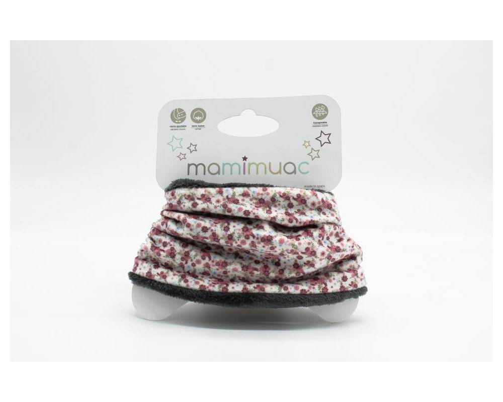 Cuello pelo liberty rosa