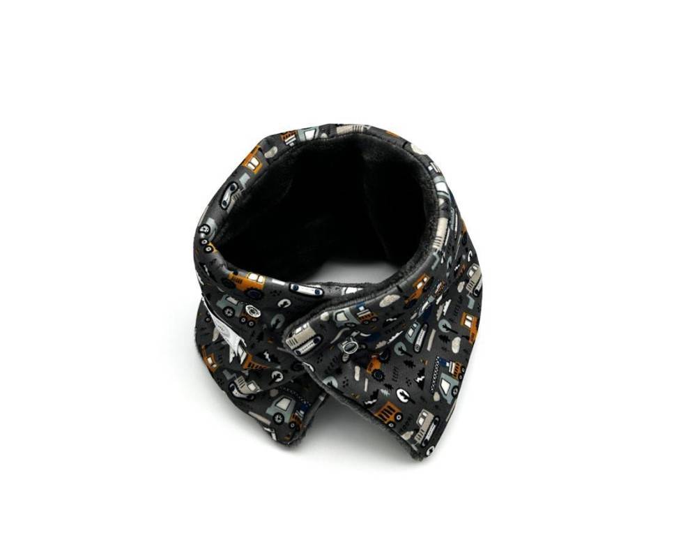 Cuello Pelo Tractor gris