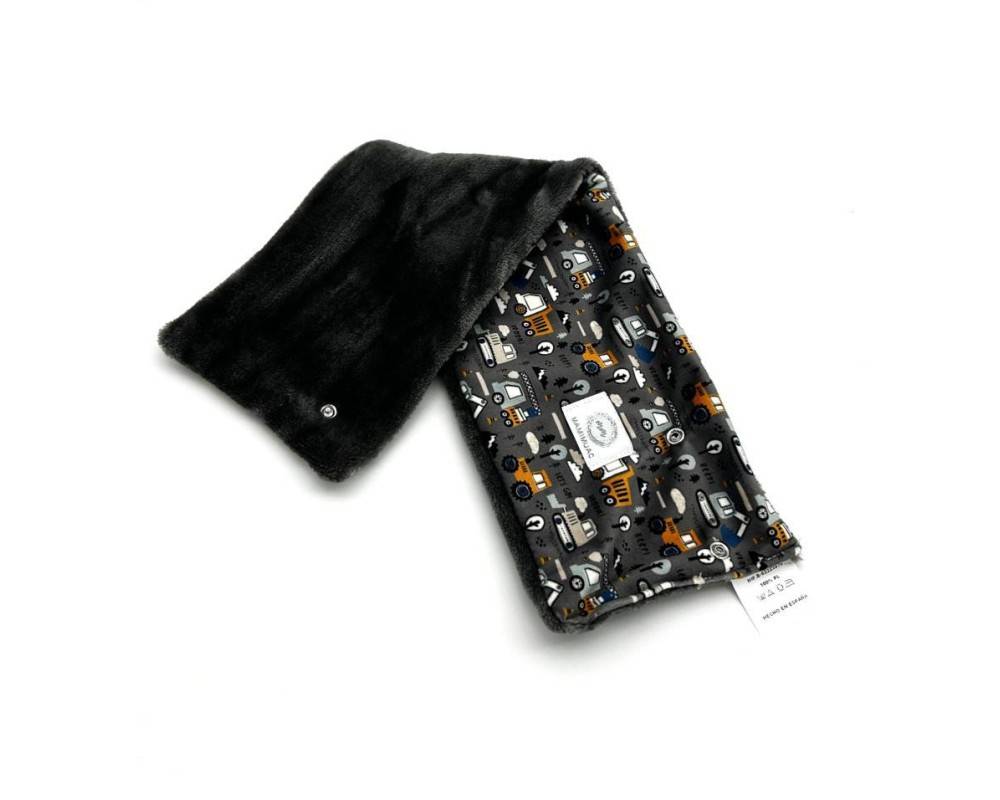 Cuello Pelo Tractor gris