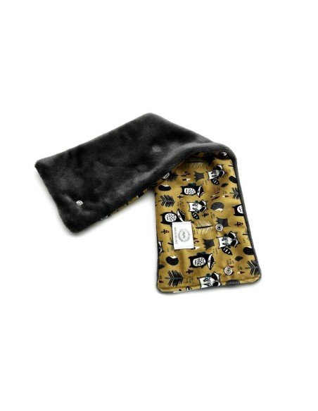 Cuello pelo Tejón mostaza Cuello pelo Tejón mostaza