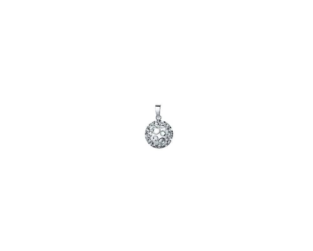 LLAMADOR DE ANGEL ESFERAS PLATA