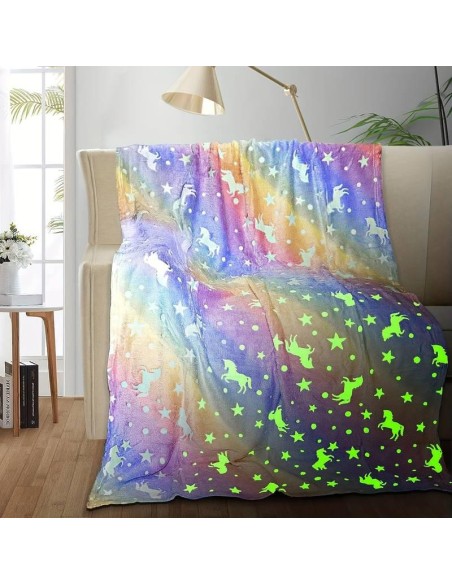 MANTA FLUOR  GRANDE UNICORNIO