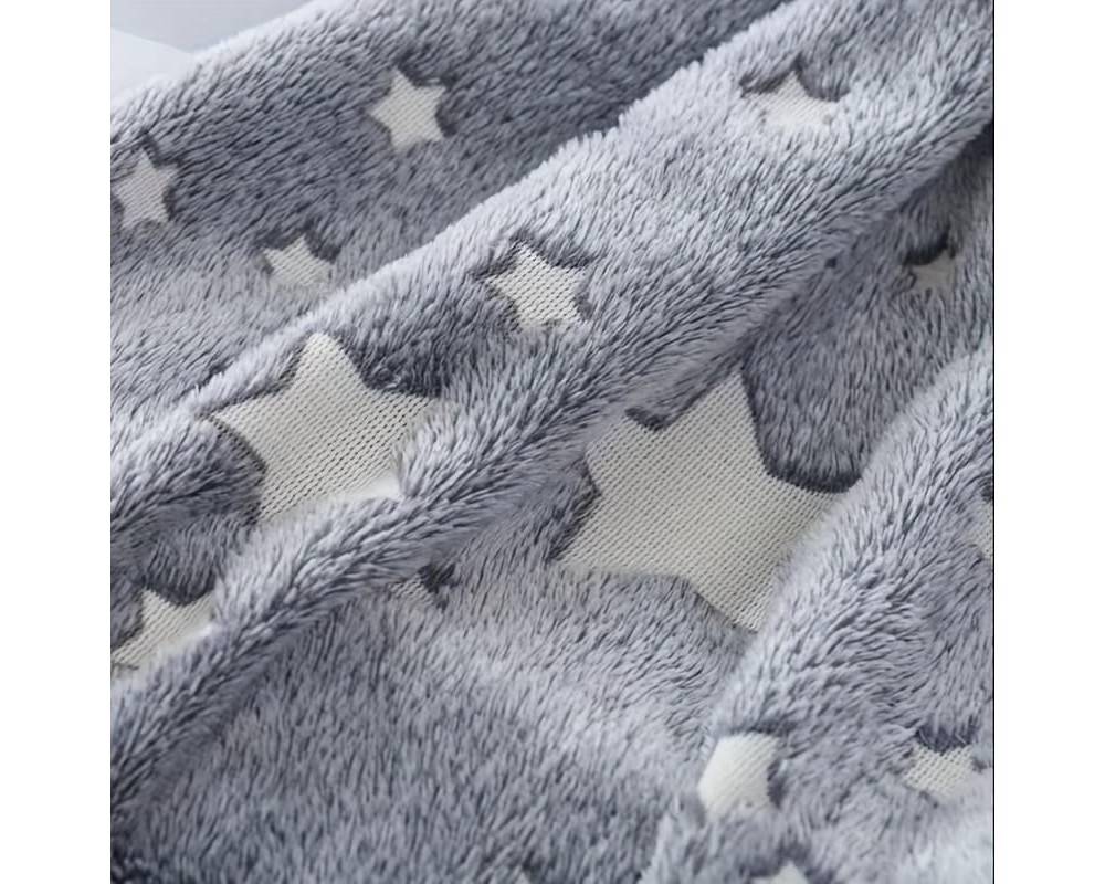 MANTA FLUOR  PEQUEÑA ESTRELLAS