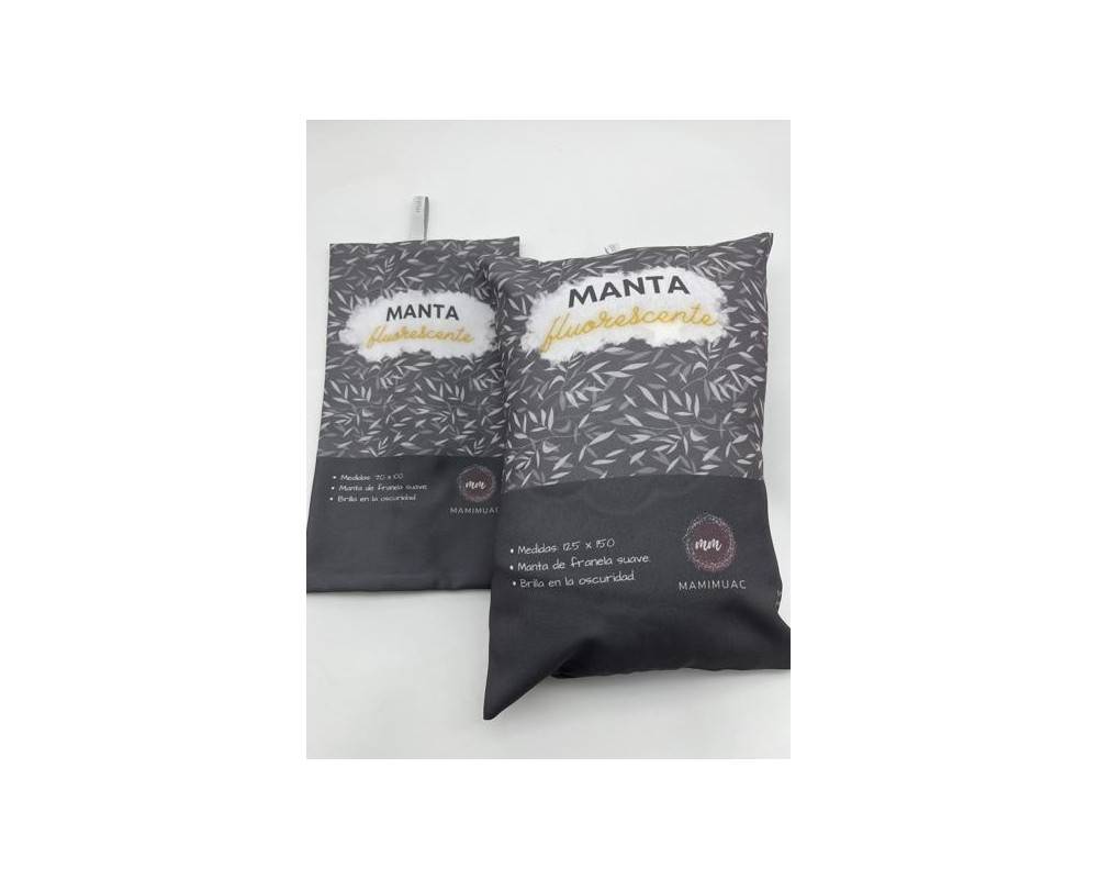 MANTA FLUOR  PEQUEÑA ESTRELLAS