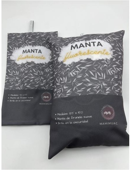 MANTA FLUOR  PEQUEÑA ESTRELLAS