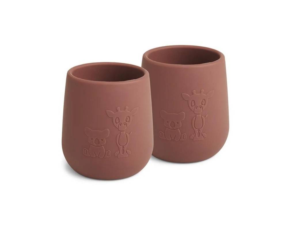 NU112 Abel vaso silicona - 2 pack Mahogany